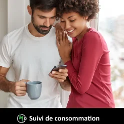 3 Prises Extérieures 3680W connectées Wifi + Suivi de consommation