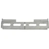 2 Profils d'accrochage double Z Acier zingué 110x43 mm