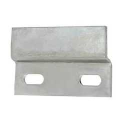 2 Profils Z simple Acier zingué 76 x 45 mm