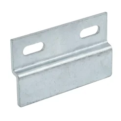 2 Profils Z simple Acier zingué 76 x 45 mm