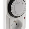 2 programmateurs mécaniques + voyant 3500W Otio