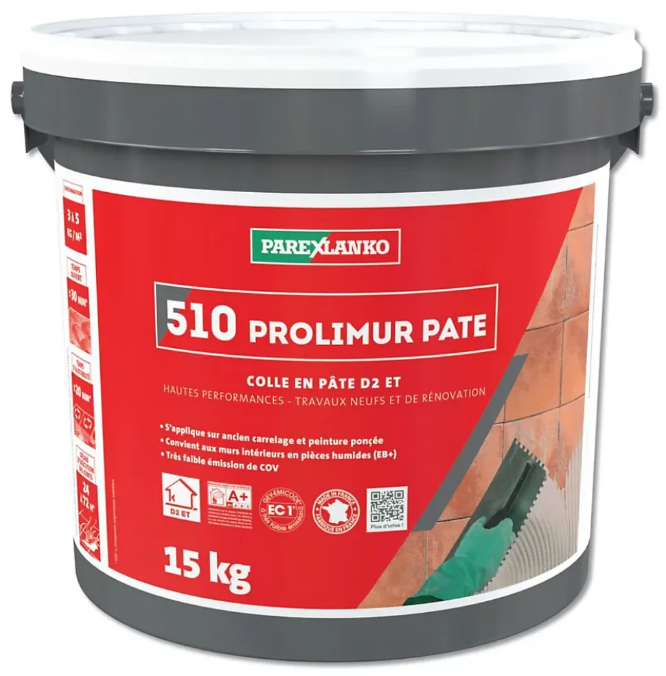 510 prolimur pate seau de 15 kg parexlanko
