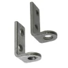 4 équerres taraudées L. 35 x l. 16 x P. 22 mm