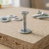 10 rondelles plates moyennes Diall acier zingué Ø6 mm
