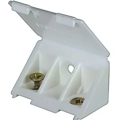 12 tak'ecker plastique blanc 25 x 43 mm