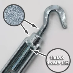 50 tendeur de câble pour clôture de protection , clôture forestière, tendeur Aquagart