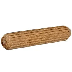 100 tourillons hêtre ø6 mm Diall Bois