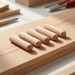 100 tourillons hêtre ø6 mm Diall Bois