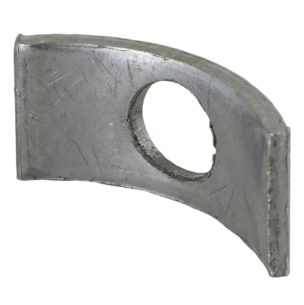 4 étriers pour vis acier brut Diall Ø30 x l.10mm