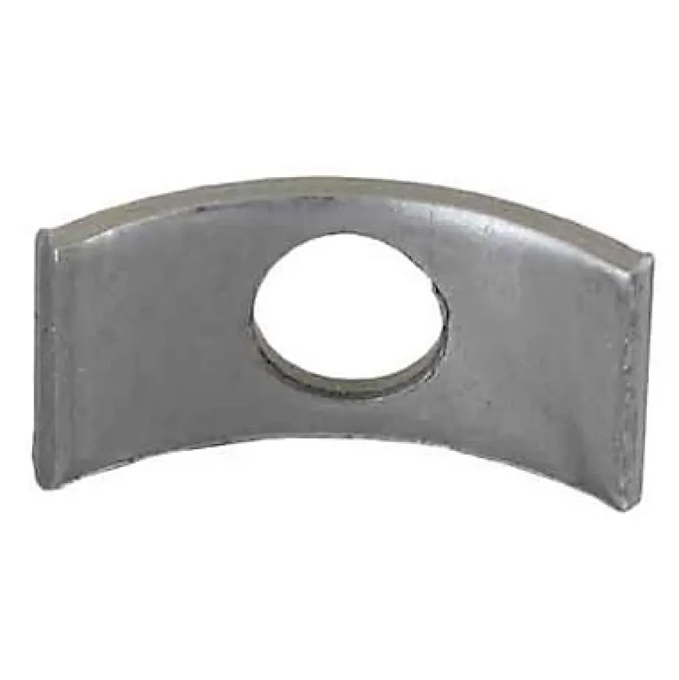 4 étriers pour vis acier brut Diall Ø30 x l.10mm
