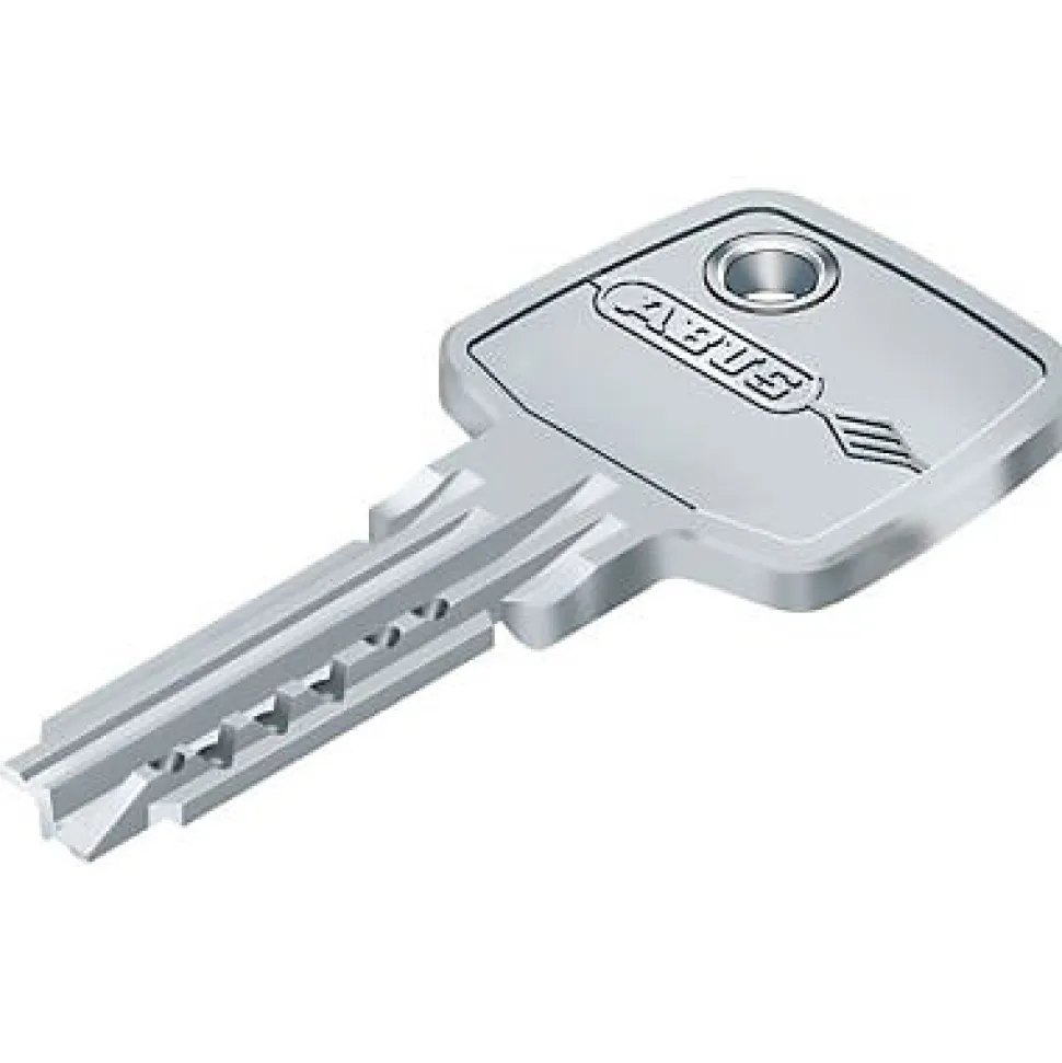 2 verrous à bouton clés réversibles ø23 mm / 45 mm Abus