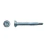 500 Vis Autoperceuses Tête Fraisée Torx 4.2 x 12.7 mm - Zingué blanc - D-Work