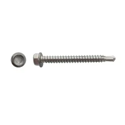100 Vis Autoperceuses Tête Hexagonale 6.3 x 19 mm - DIN 7504 K - Inox A2 - D-Work