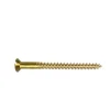 200 Vis Bois Tête Fraisée Fendue 3.5 x 35 mm - Laiton - D-Work