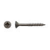 100 Vis Bois Tête Fraisée Pozidriv F/Partiel 6 x 140 mm - Inox A2 - D-Work