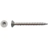 200 Vis Bois Tête Fraisée Torx T20 4 x 16 mm - Inox A2 - D-Work