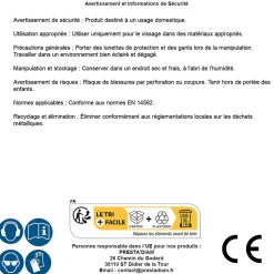 200 Vis Bois Tête Fraisée Torx T20 4 x 16 mm - Inox A2 - D-Work
