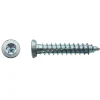 100 Vis Béton d'Ancrage Tête Fraisée Torx T30 7.5 x 152 mm - Zingué blanc - D-Work