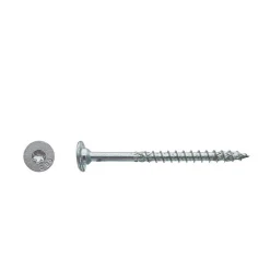 50 Vis Charpente Bois FWX Tête Cylindrique Plate Torx TTX50 Filet DXAS+ 10 x 320 mm - Zingué Cr3 WAX - D-Work