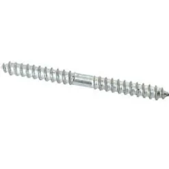 5 vis double filet pour bois acier zingué Diall Ø4 x l.40mm