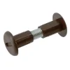 4 vis liaison plastique acier brun Diall M6 Ø8 x L.15m x Ep.30 mm