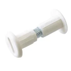 4 vis liaison plastique/acier blanc Diall M6 Ø8 x L.15 x Ep.42 mm