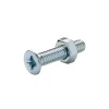 20 vis métaux acier zingué 4 x 20 mm