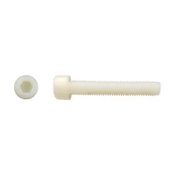 200 Vis Métaux Tête Cylindrique 6 Pans Creux CHC 8 x 20 mm - DIN 912 - Polyamide - D-Work