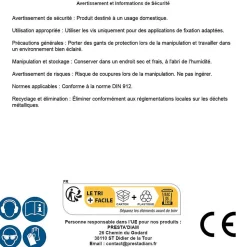 10 Vis Métaux Tête Cylindrique 6 Pans Creux CHC 20 x 120 mm - DIN 912 - Inox A4 - D-Work
