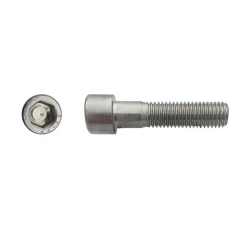 10 Vis Métaux Tête Cylindrique 6 Pans Creux CHC 20 x 120 mm - DIN 912 - Inox A4 - D-Work