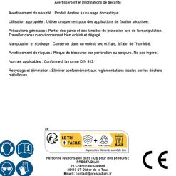 10 Vis Métaux Tête Cylindrique 6 Pans Creux CHC F/Partiel 18 x 200 mm - DIN 912 - 8.8 - Brut - D-Work