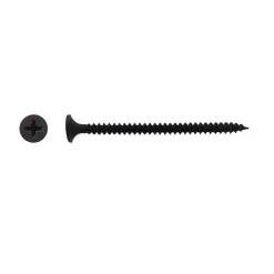 1000 Vis Plaque de Plâtre Trompette Phillips D. 3.5 x 45 mm - Phosphaté noir - D-Work