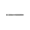 100 Vis Terrasse Bois Tête Cyl. Réduite Torx T-STAR + pointe 4CUT 5 x 60 mm - Inox A2 - D-Work