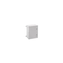 Abs403017 Ide Coffret Abs étanche Ip54 400x300x170 Porte Opaque - Avec Plaque De Montage