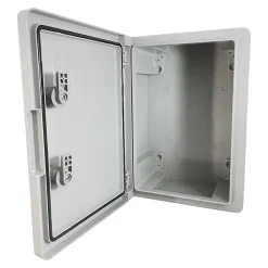 Abs352515 Ide Coffret Abs étanche Ip65 350x250x150 Porte Opaque - Avec Plaque De Montage