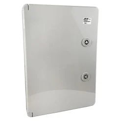 Abs352515 Ide Coffret Abs étanche Ip65 350x250x150 Porte Opaque - Avec Plaque De Montage