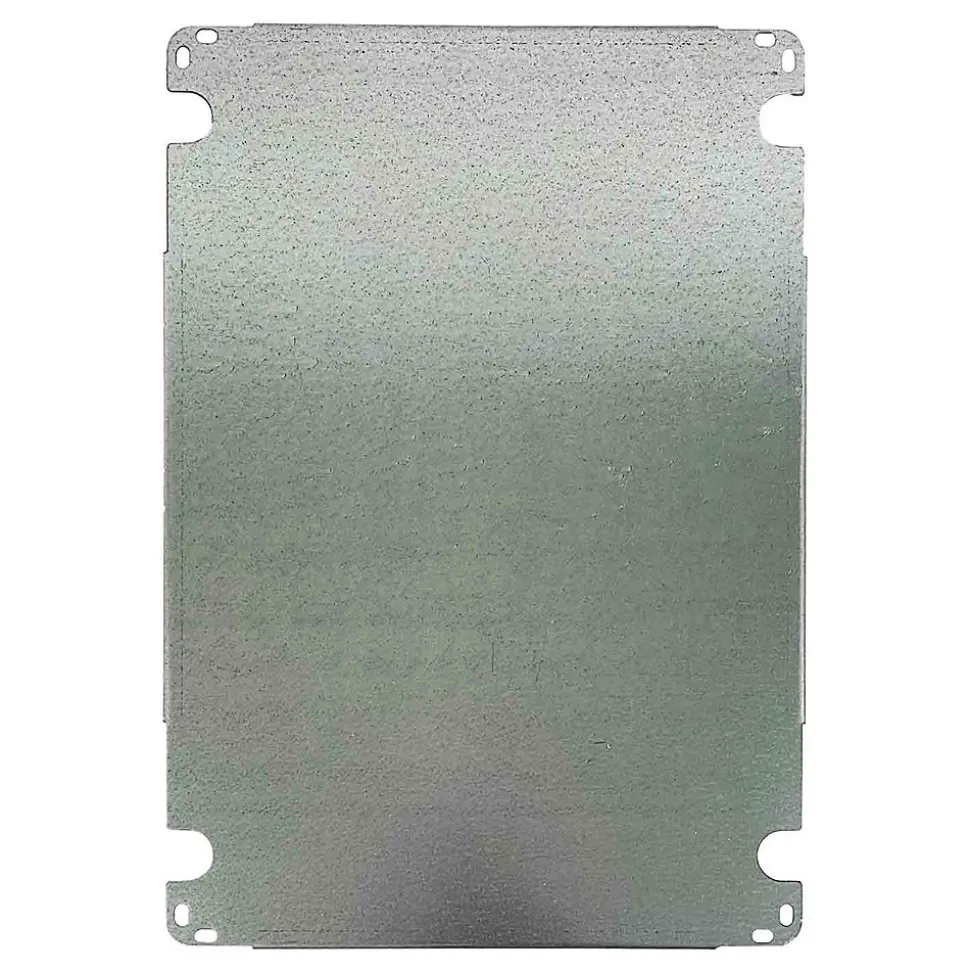 Abs403022 Ide Coffret Abs étanche Ip54 400x300x220 Porte Opaque - Avec Plaque De Montage
