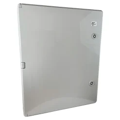 Abs504024 Ide Coffret Abs étanche Ip54 500x400x240 Porte Opaque - Avec Plaque De Montage