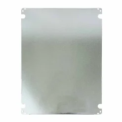 Abs504018 Ide Coffret Abs étanche Ip54 500x400x180 Porte Opaque - Avec Plaque De Montage