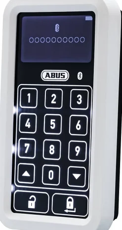 ABUS Clavier Numerique Bluetooth Blanc HomeTec Pro