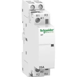 A9c20736 - Contacteur Bipolaire - 2nf - 25a - Bobine 230vca - Schneider Acti 9 Ict