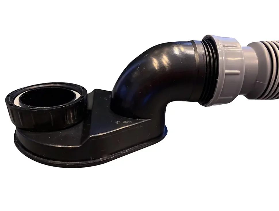 Accessoire Siphon extra plat + flexible 80x8x6cm, by SPALINA