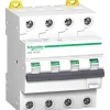 A9d55410 Disjoncteur Différentiel Tétrapolaire 4p 10a - 300ma - 6ka - Type Ac Courbe C - Schneider Acti9 Rcbo Ic60