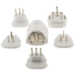 Adaptateur de voyage encastrable 2 prises - Zenitech