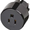 Adaptateur de voyage États-Unis Japon vers Europe mis à la terre BRENNENSTUHL