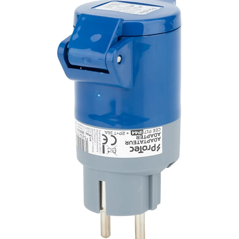 Adaptateur femelle CEE P17 vers mâle - Protec