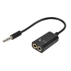 Adaptateur Jack 3.5mm mâle / 2 x Jack 3.5mm femelle