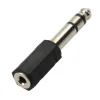 Adaptateur Jack 6.35mm mâle / Jack 3.5mm femelle