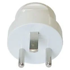 Adaptateur Mâle 20A en femelle 16A blanc Diall