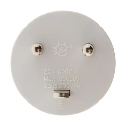 Adaptateur prise mâle 20A vers prise femelle 16A - Zenitech